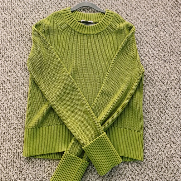 cos green knit jumper size xs - Picture 2 of 7